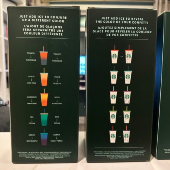 NWT Starbucks Reusable Cups - Picture 6 of 6